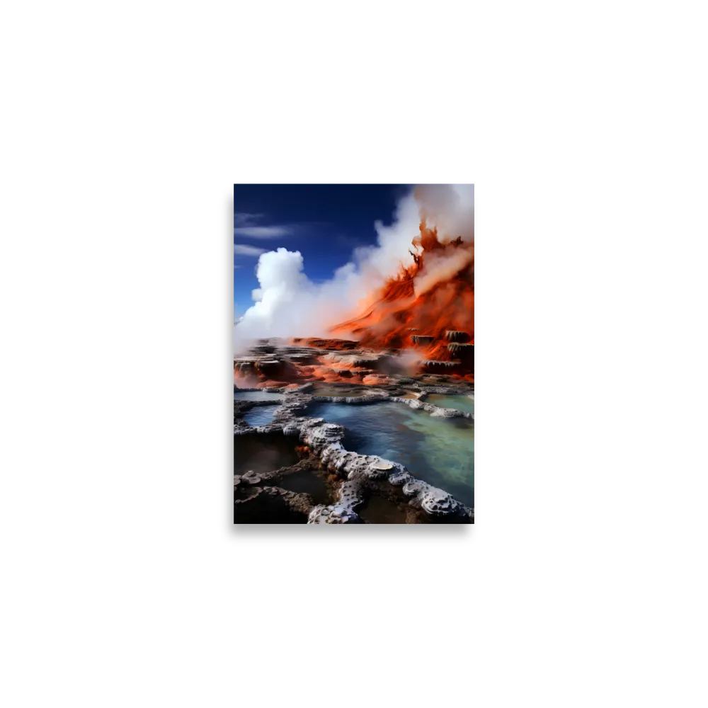 Nature's Fury: The Volcano's Expression