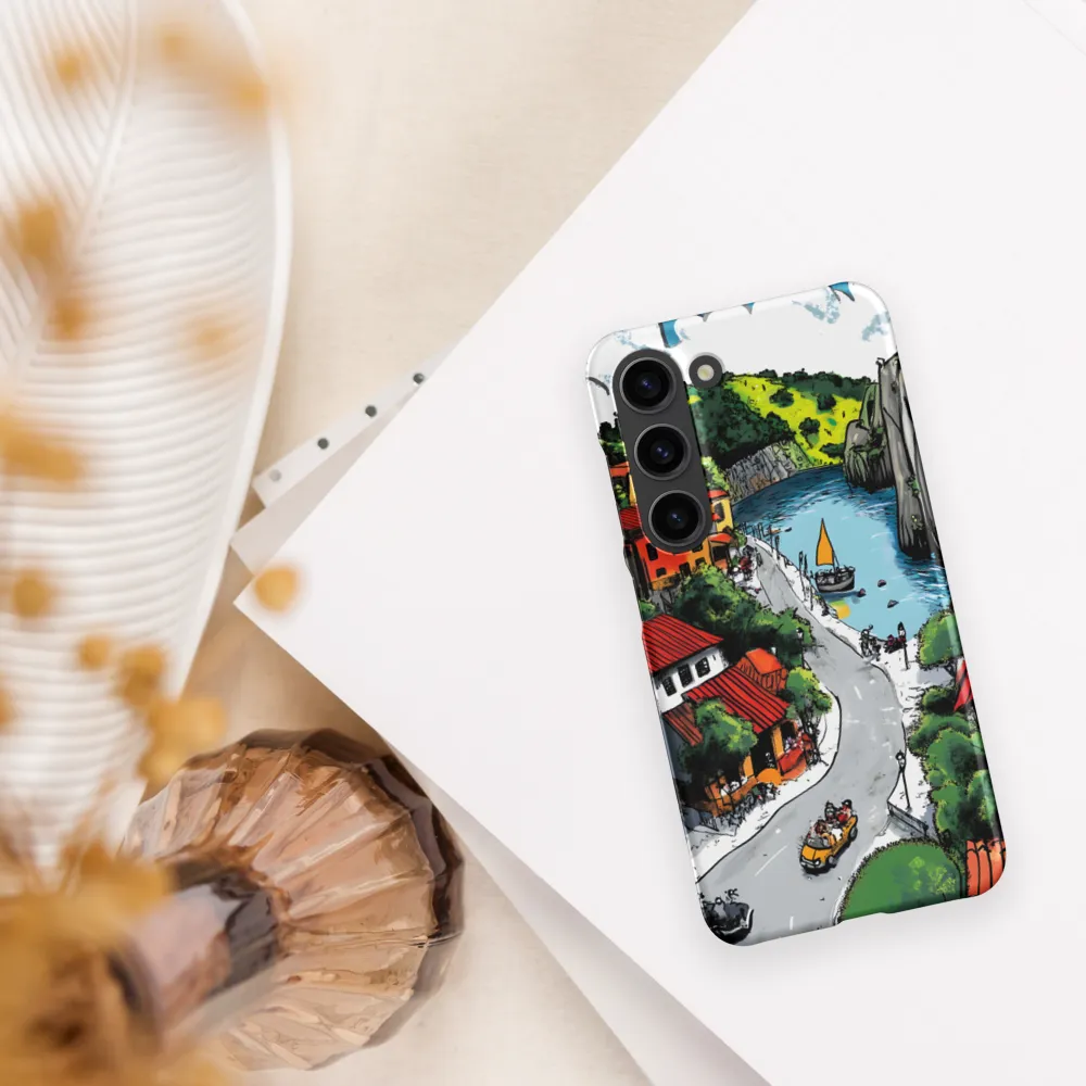 Whimsical Village by the Water