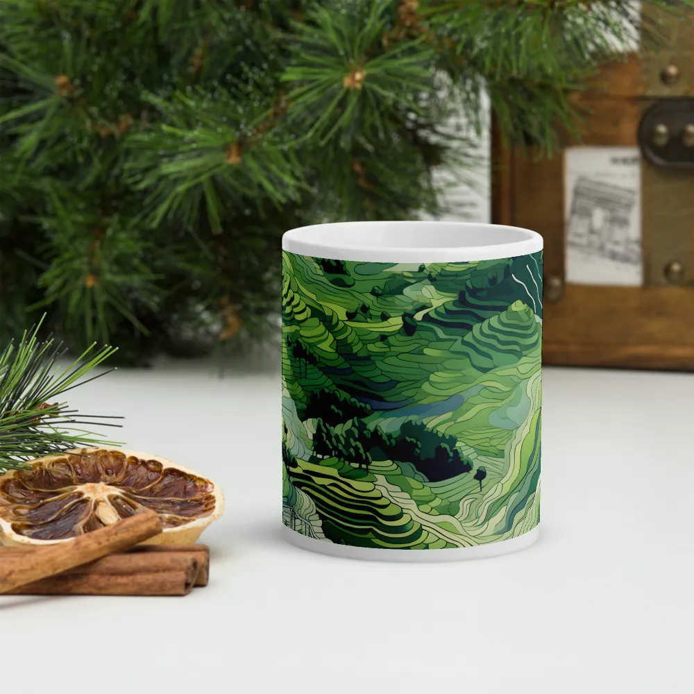 Harmony of the Lush Landscape | Mugs | Multiple Sizes & Colors