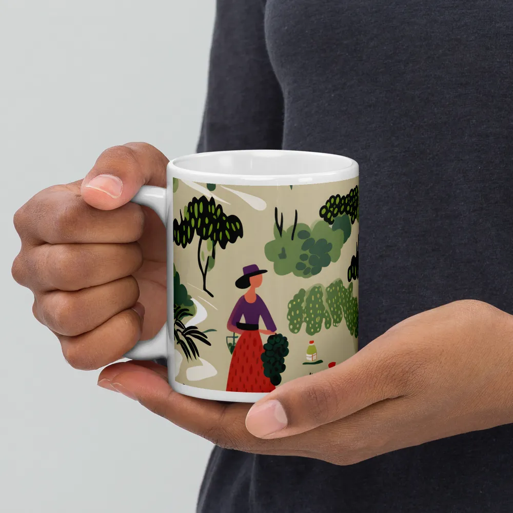 Harmony in Nature: A Whimsical Tapestry | Mugs | Multiple Sizes & Colors