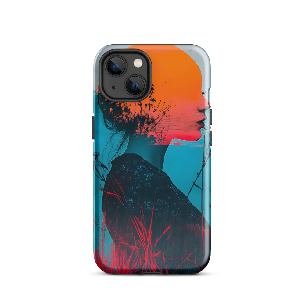 Ethereal Silhouette: A Dance of Nature and Self