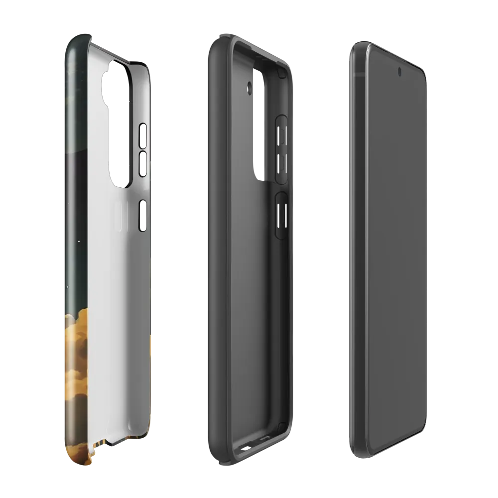 Journey Through the Cosmic Frontier | Phone Case |  S21 FE | Tough Case | Glossy