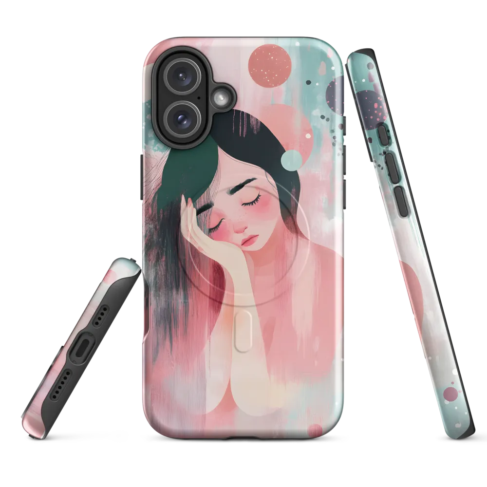 Whispers of Melancholy | Phone Case |  16 Plus | MagSafe® Tough Case | Glossy