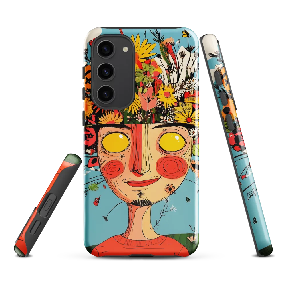 Whimsical Bloom | Phone Case |  S23 Plus | Tough Case | Glossy