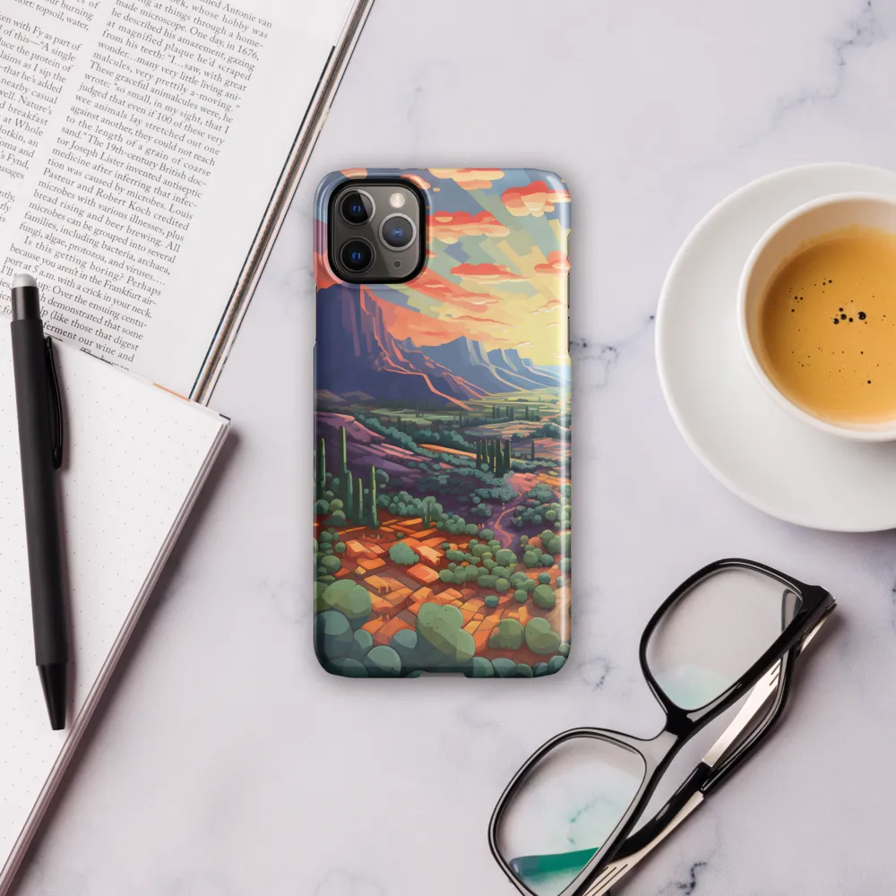 Desert Serenity at Dusk | Phone Case |  11 Pro Max | Snap Case | Glossy