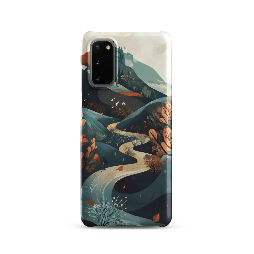 Whispers of Autumn: A Serene Journey | Phone Case |  S20 | Snap Case | Matte