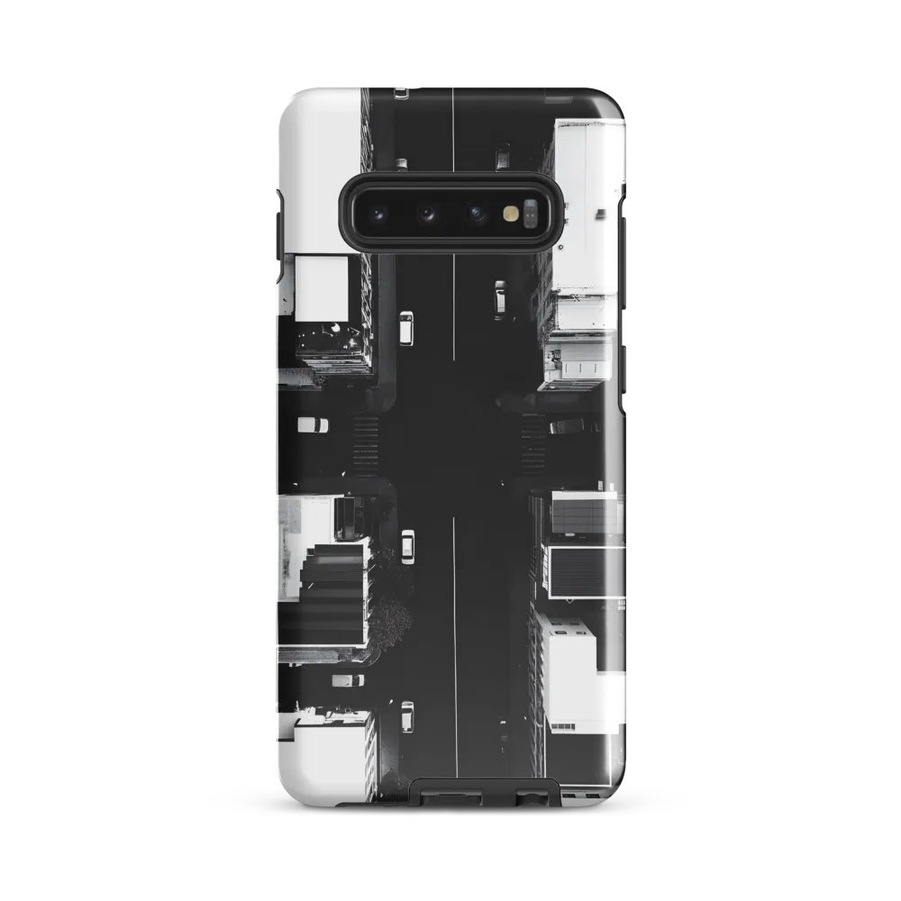 Urban Minimalism: Aerial Perspectives | Phone Case |  S10 Plus | Tough Case | Glossy