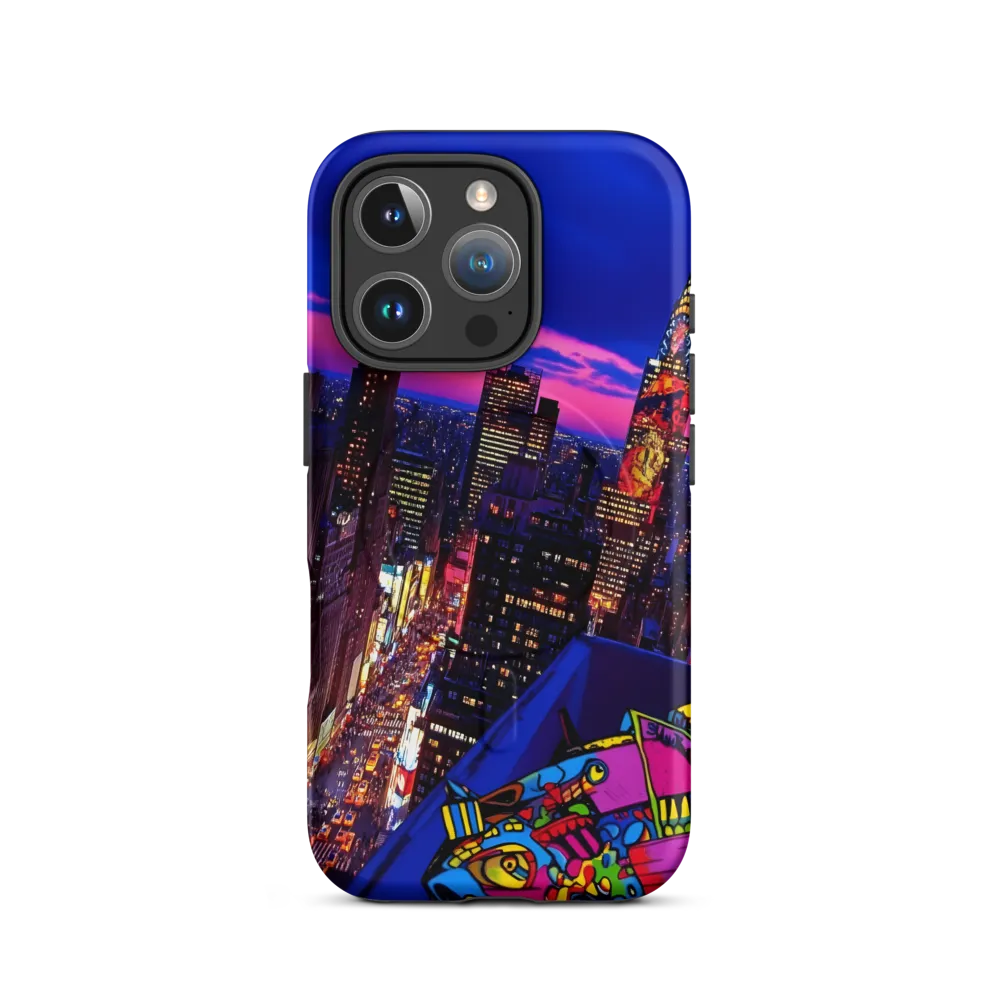 Neon Twilight: A City in Vibrance