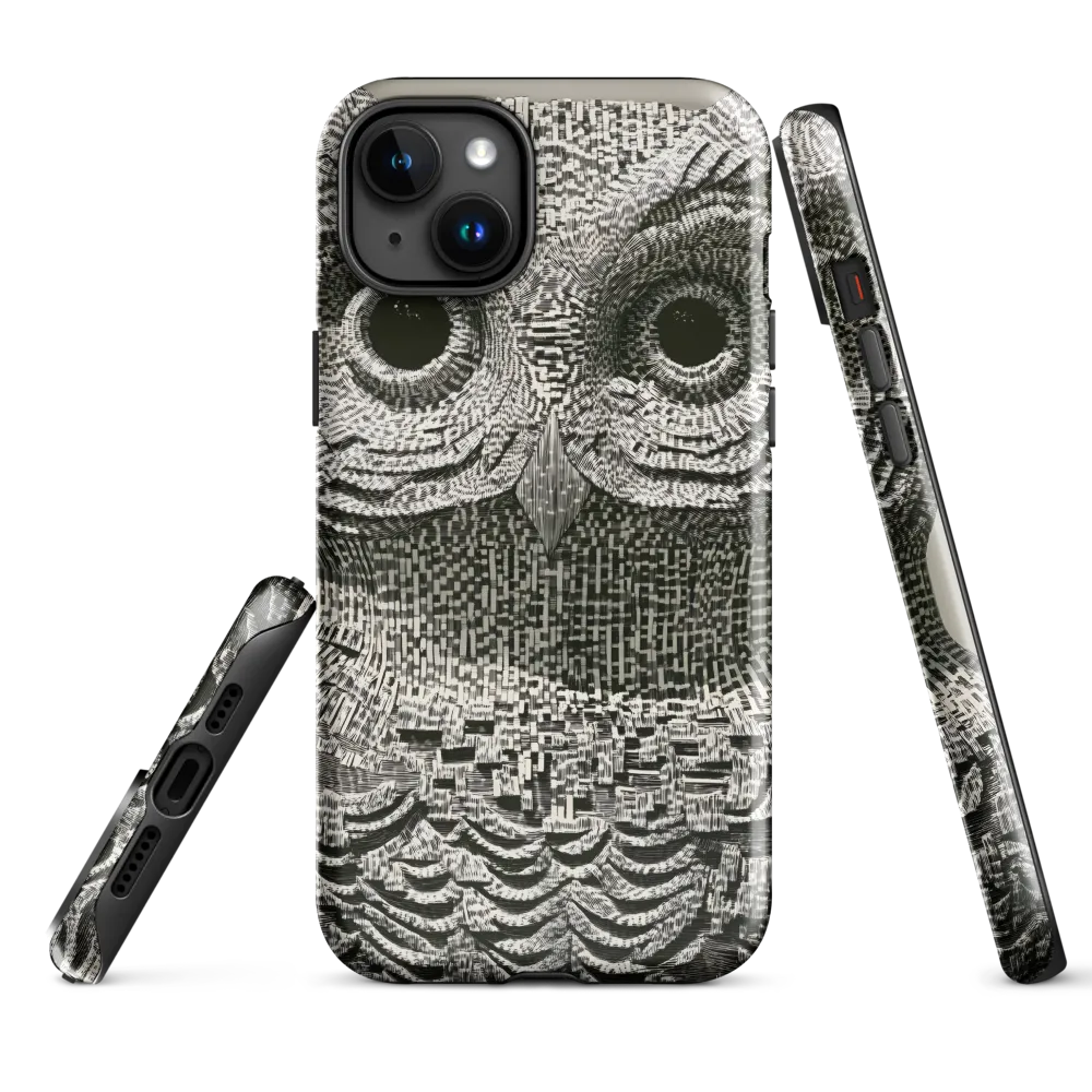 Intricate Owl of Textures