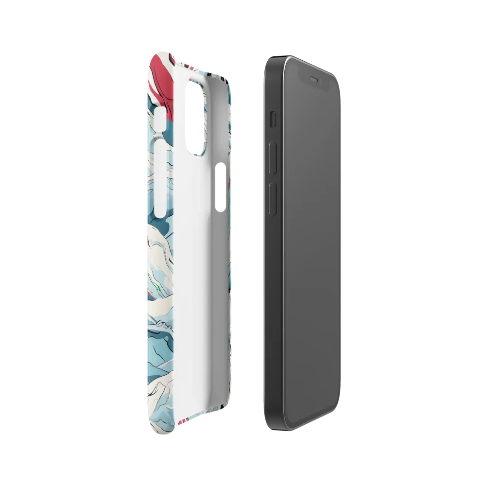 Majestic Peaks of Serenity | Phone Case |  12 Mini | Snap Case | Matte
