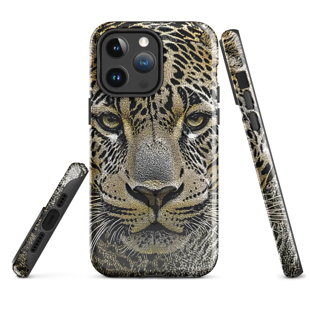 The Majestic Gaze: Portrait of a Leopard