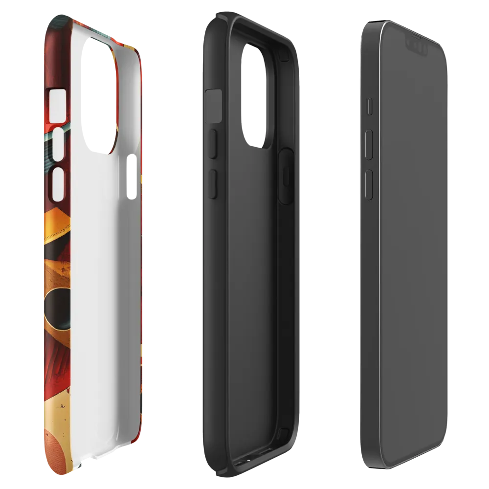 Geometric Harmony | Phone Case |  13 Pro Max | Tough Case | Glossy
