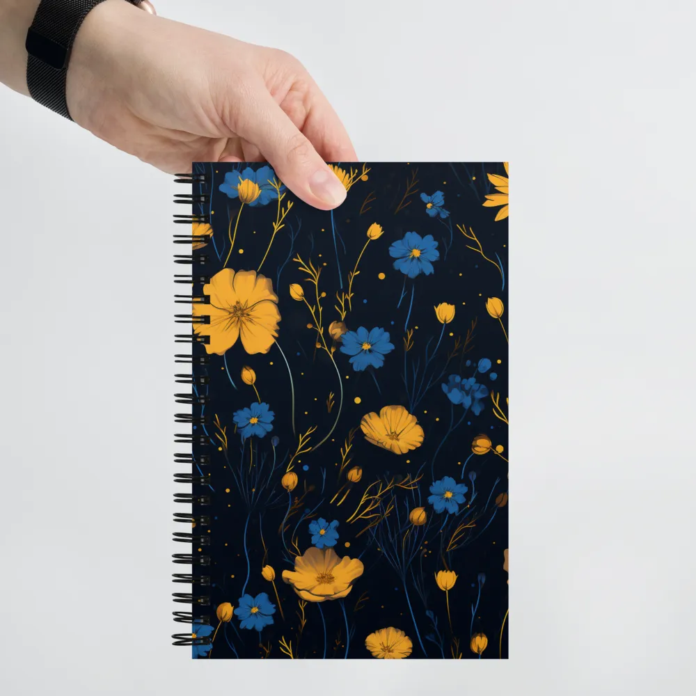 Nocturnal Blossoms | Spiral Notebook