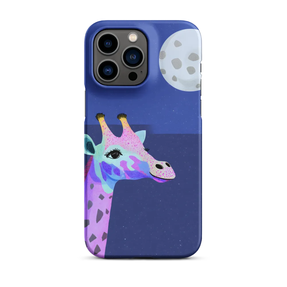 Whimsical Giraffe Under the Stars