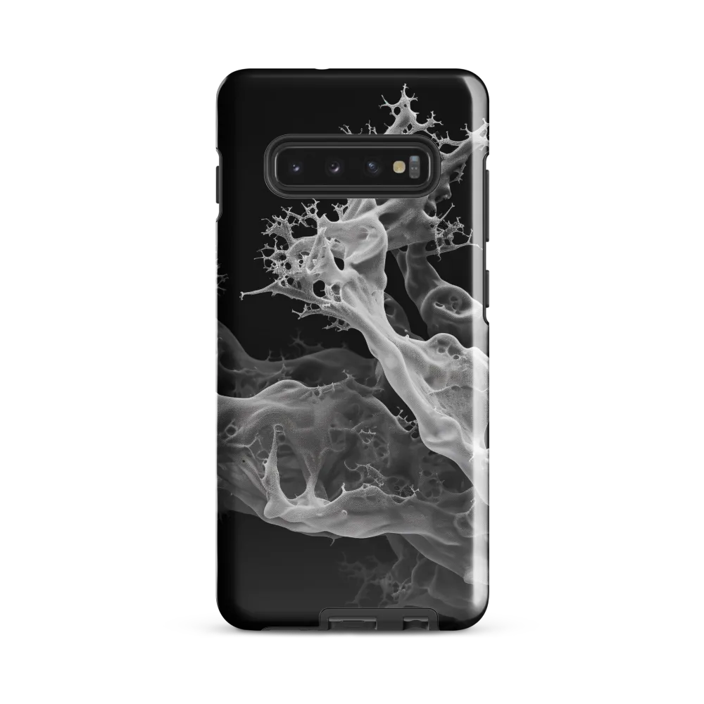 Ethereal Fractals: An Abstract Exploration | Phone Case |  S10 Plus | Tough Case | Glossy