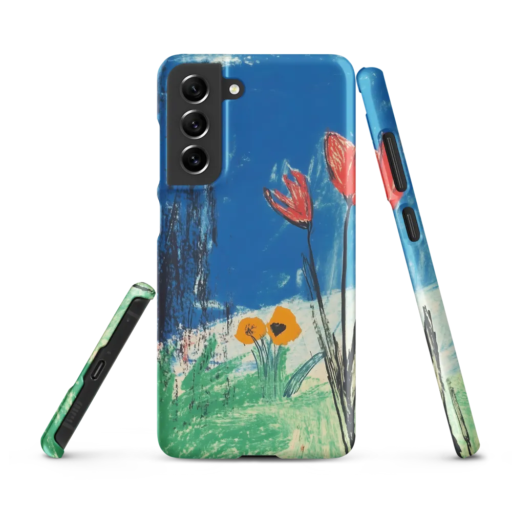 Joyful Blossoms in Blue