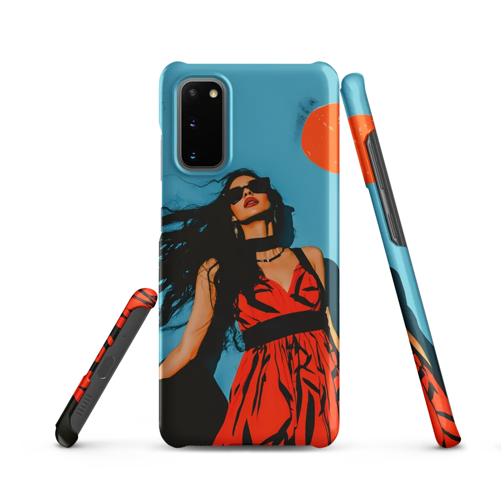 Sunset in Fashion: A Modern Portrait