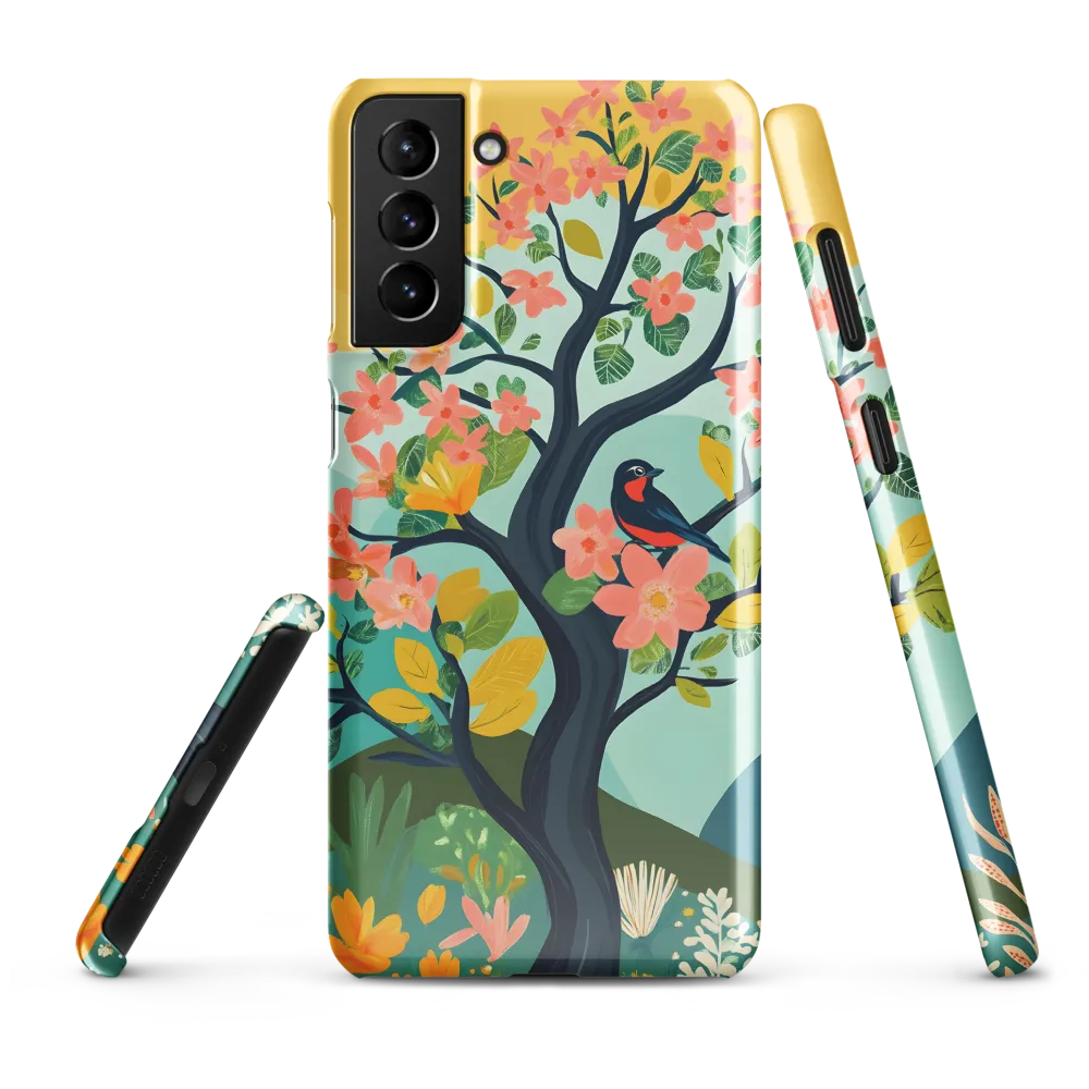 Spring Blossoms: A Serene Encounter