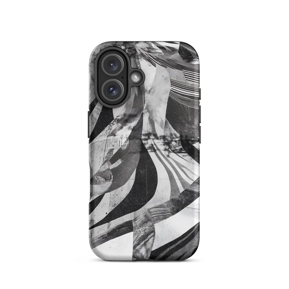 Fluidity in Monochrome | Phone Case