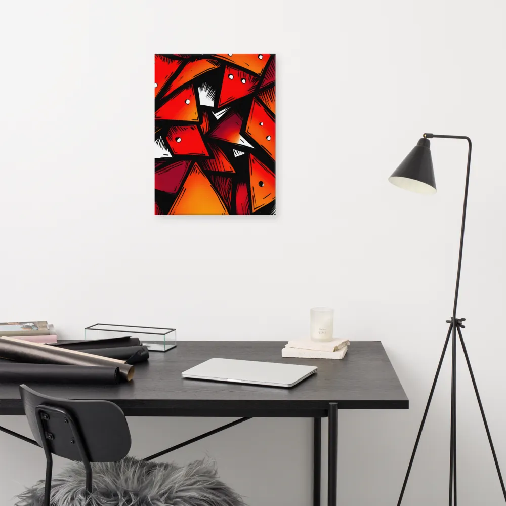 Dynamic Geometry of Red and Orange