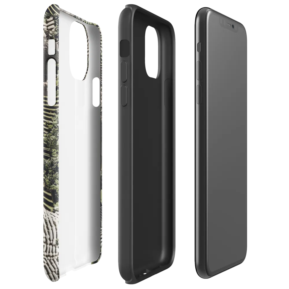 Ethereal Blend of Nature and Humanity | Phone Case |  11 Pro Max | Tough Case | Glossy