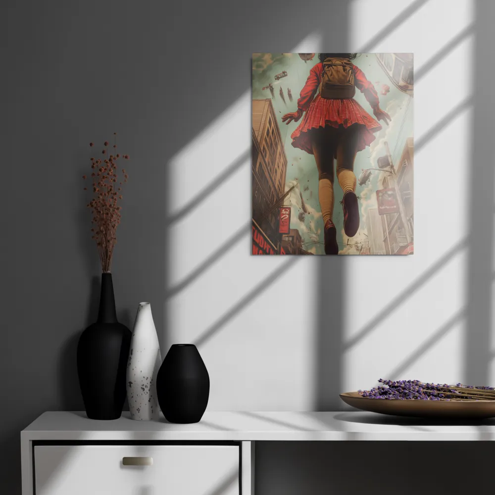 Flight of the Urban Dreamer | Metal Print | 16″×20″