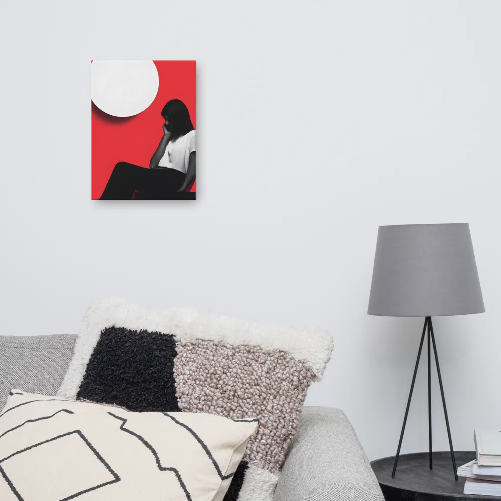 Contemplation in Red