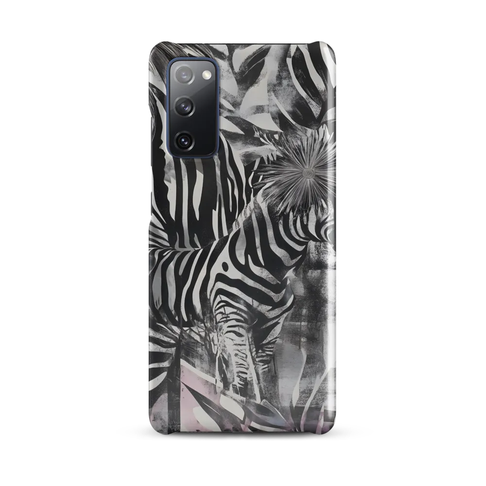 Zebra in the Jungle of Illusions | Phone Case |  S20 FE | Snap Case | Glossy