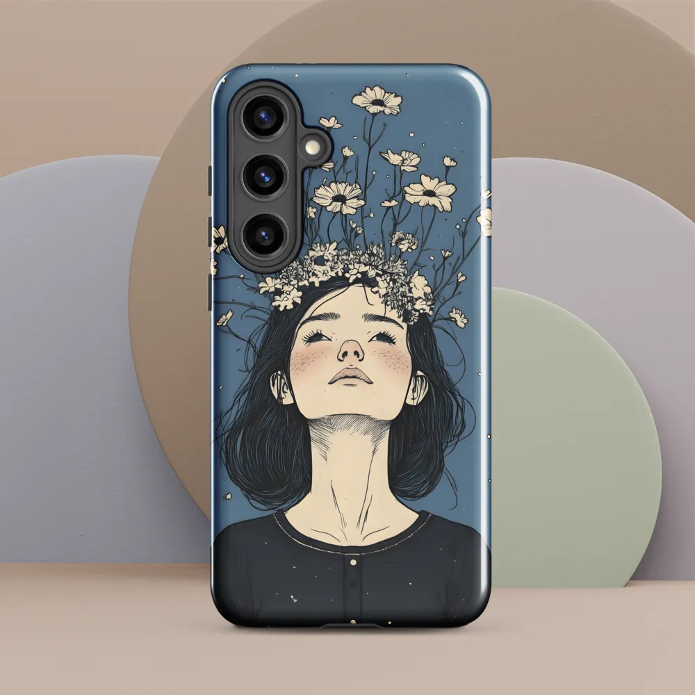 Floral Serenity: A Portrait of Tranquility