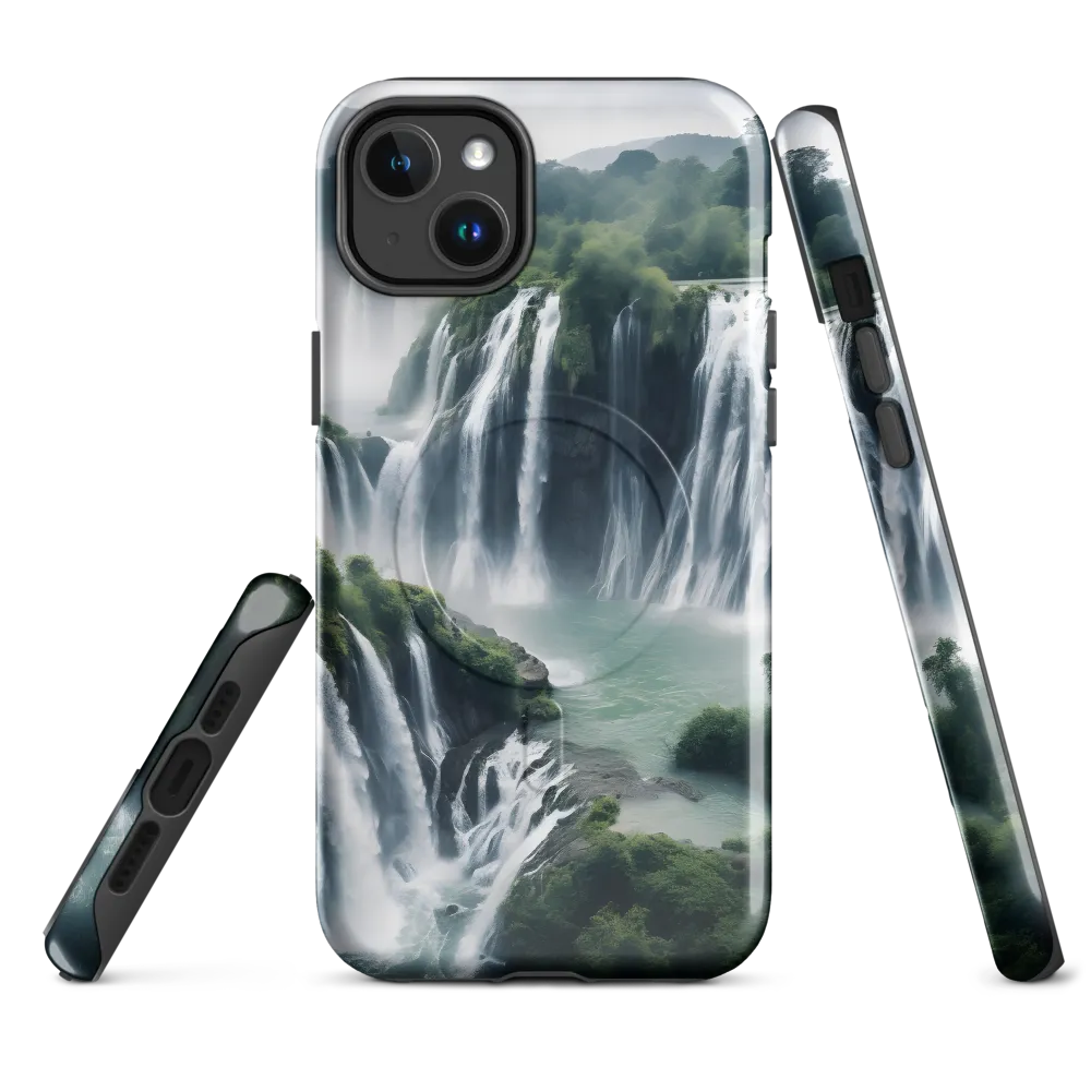 Whispers of the Cascades | Phone Case |  14 Plus | MagSafe® Tough Case | Glossy