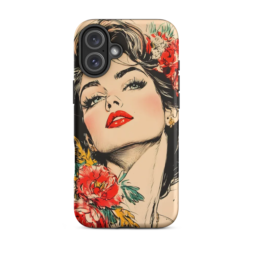 Radiance in Red: A Portrait of Elegance