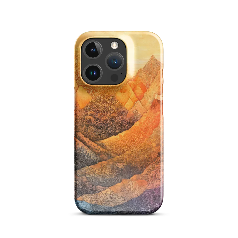 Serene Peaks of Color