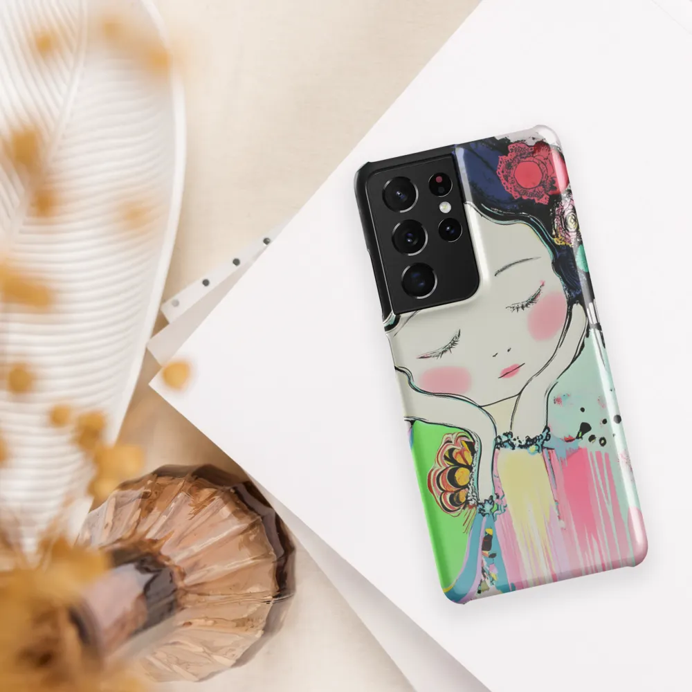 Whispers of Contemplation | Phone Case |  S21 Ultra | Snap Case | Glossy