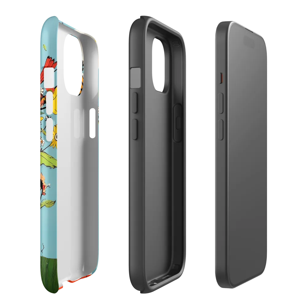 Whimsical Bloom | Phone Case |  15 | Tough Case | Matte