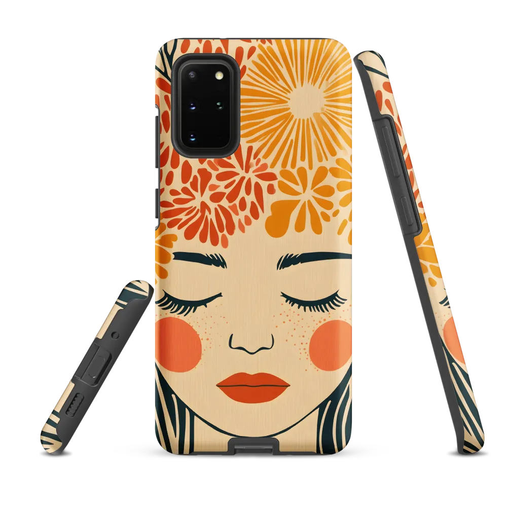 Serenity in Bloom | Phone Case |  S20 Plus | Tough Case | Matte