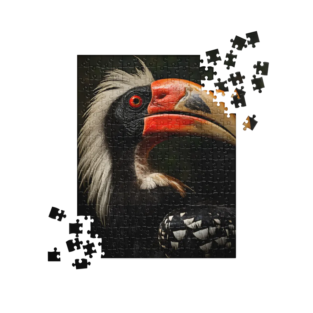 Majesty of the Hornbill | Jigsaw Puzzle | 252/520 pieces