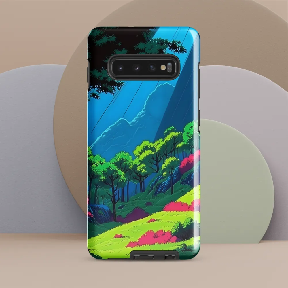 Whispers of a Vibrant Forest | Phone Case |  S10 Plus | Tough Case | Glossy