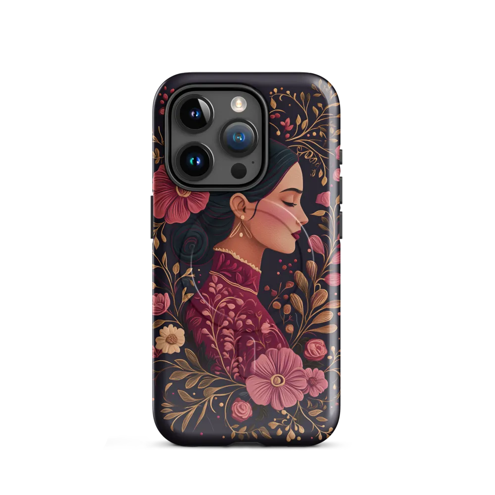 Portrait of Serenity | Phone Case |  15 Pro | MagSafe® Tough Case | Glossy