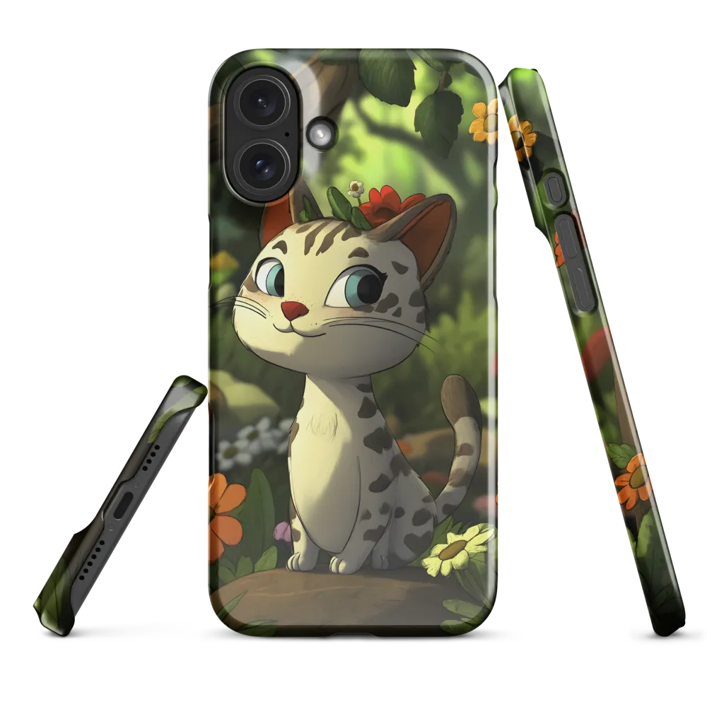 Whimsical Forest Cat