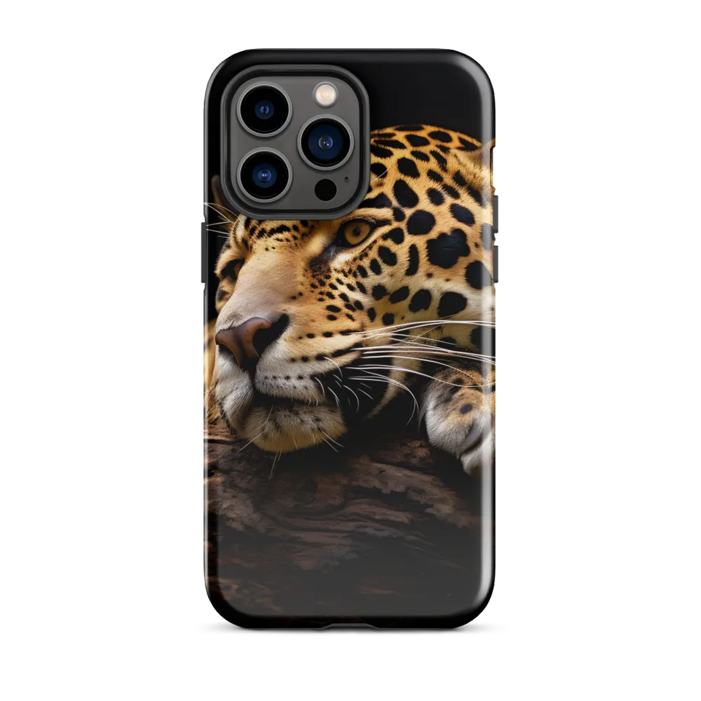 Tranquil Majesty: The Resting Leopard