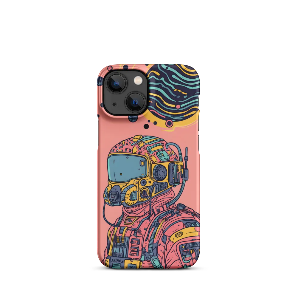 Exploration Beyond: A Digital Astronaut | Phone Case |  13 Mini | Snap Case | Matte