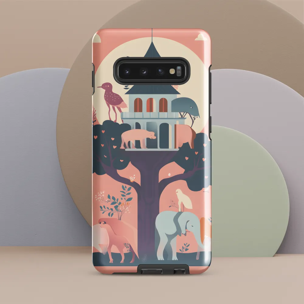 Whimsy Among the Trees | Phone Case |  S10 Plus | Tough Case | Glossy