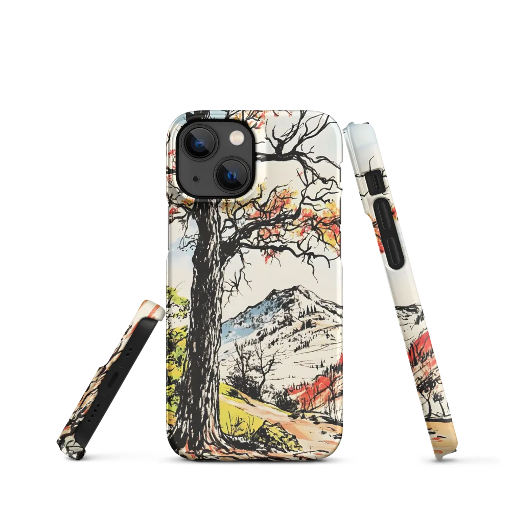 Autumn Majesty: The Guardian Tree | Phone Case |  13 Mini | Snap Case | Matte