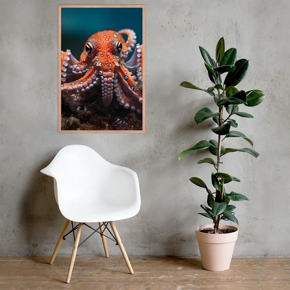 Curiosity of the Deep: The Orange Octopus