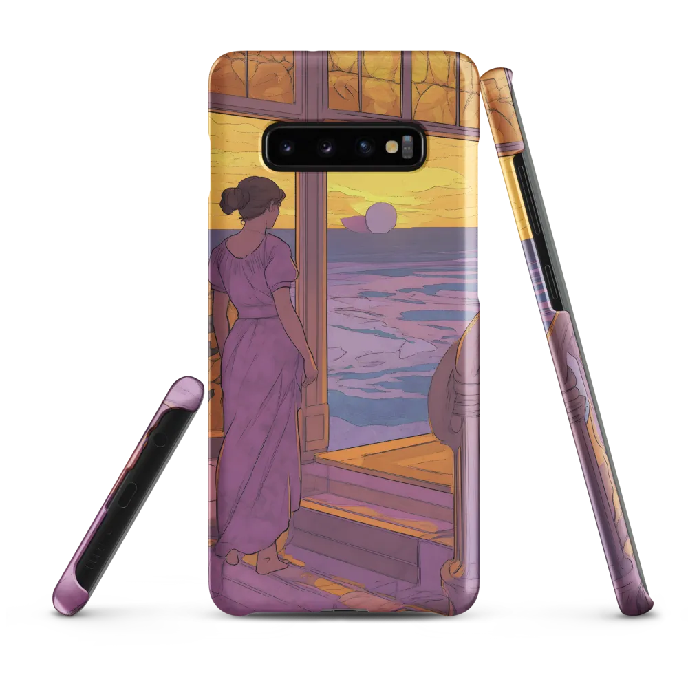 Whispers of the Sunset | Phone Case |  S10 Plus | Snap Case | Matte