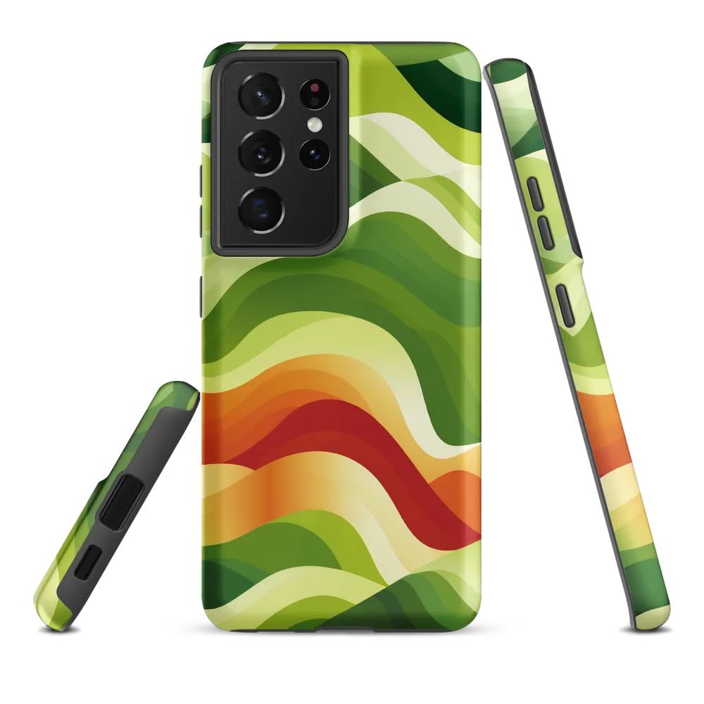 Waves of Nature | Phone Case |  S21 Ultra | Tough Case | Matte