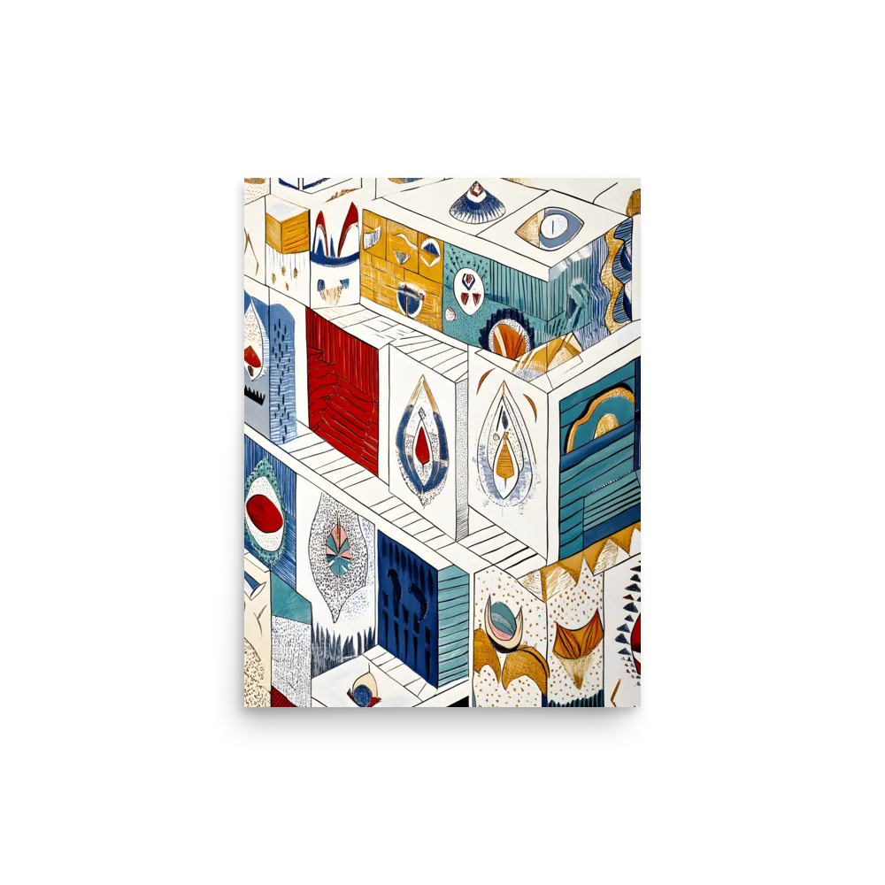 Symphony of Geometric Harmony | Poster | 12″×16″