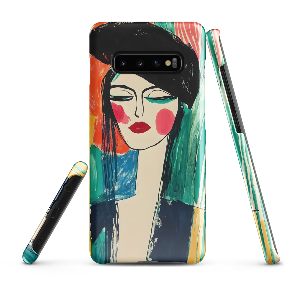 Portrait of Confidence | Phone Case |  S10 Plus | Snap Case | Glossy