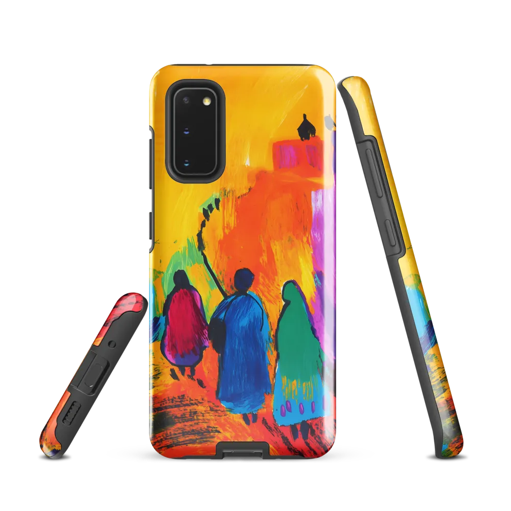 Journey Through Color | Phone Case |  S20 | Tough Case | Glossy