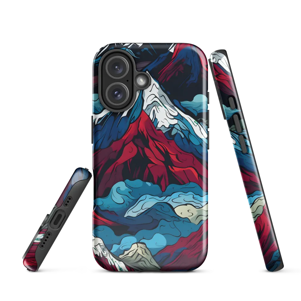 Mountain Majesty: An Abstract Voyage